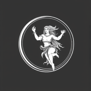 White Ink Saturn Tattoo