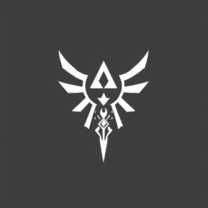 White Ink Zelda Tattoo