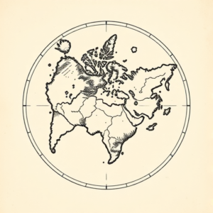 Woodcut Atlas Tattoo