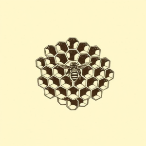 Woodcut Honeycomb Tattoo