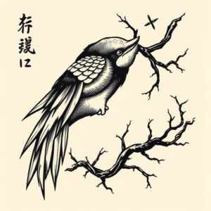 Woodcut Kintsugi Tattoo