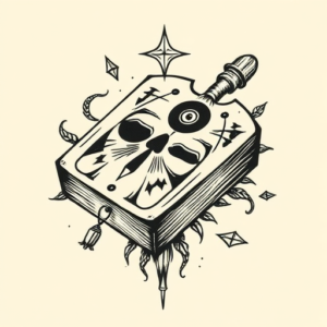 Woodcut Planchette Tattoo