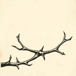 Woodcut Thorn Tattoo