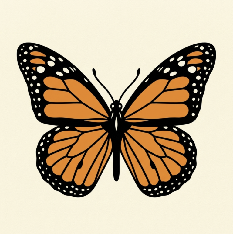 Custom Butterfly Tattoo Sample 4